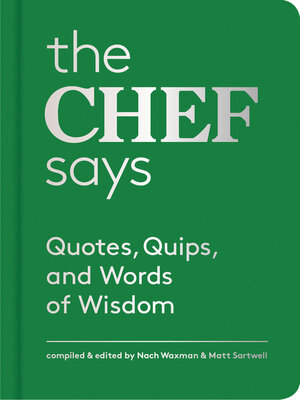 cover image of The Chef Says
